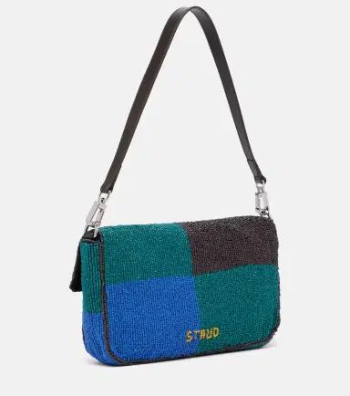 Staud Timmy beaded shoulder bag | Thumbnail 3 Staud Timmy beaded shoulder bag | Thumbnail 3