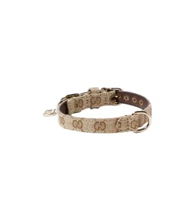 Gucci XS GG canvas dog collar | Thumbnail 1