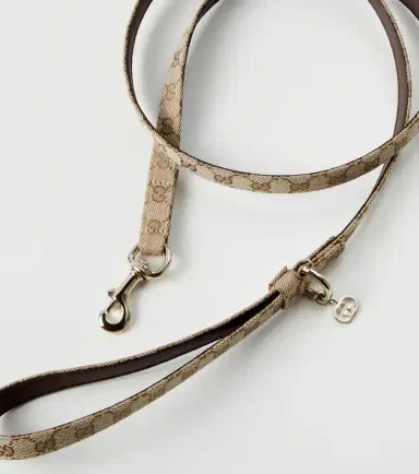 Gucci XS GG canvas dog leash | Thumbnail 2