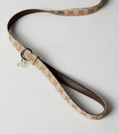Gucci XS GG canvas dog leash | Thumbnail 3