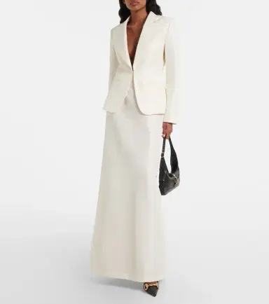 Gucci Silk faille blazer | Thumbnail 3 Gucci Silk faille blazer | Thumbnail 3