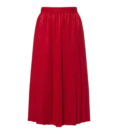 Gucci Interlocking G silk jacquard midi skirt | Thumbnail 1 Gucci Interlocking G silk jacquard midi skirt | Thumbnail 1