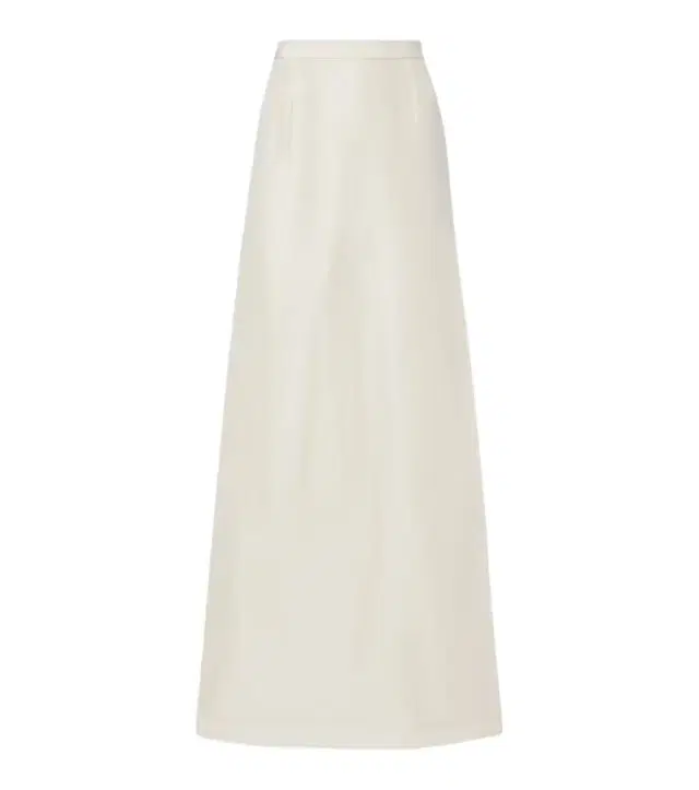 Silk faille maxi skirt