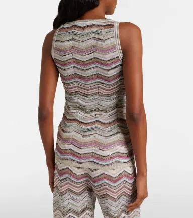 Missoni Zigzag sequined lamé top | Thumbnail 5