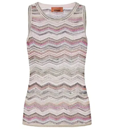 Missoni Zigzag sequined lamé top | Thumbnail 1