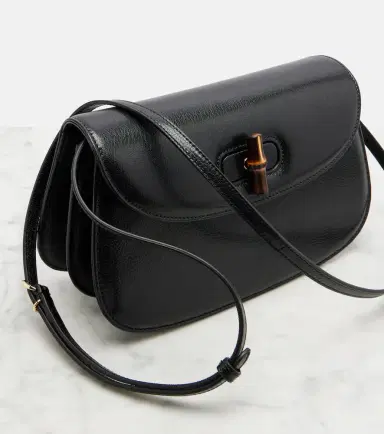 Gucci Bamboo Small leather crossbody bag | Thumbnail 2