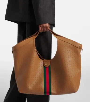 Gucci Giglio Large leather tote bag | Thumbnail 5