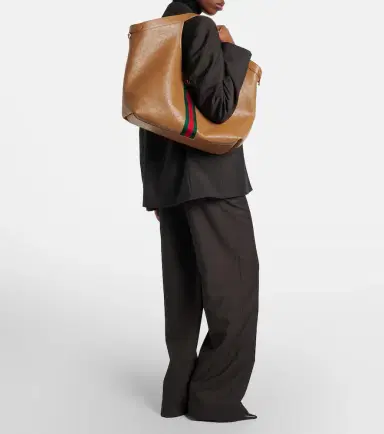 Gucci Giglio Large leather tote bag | Thumbnail 6