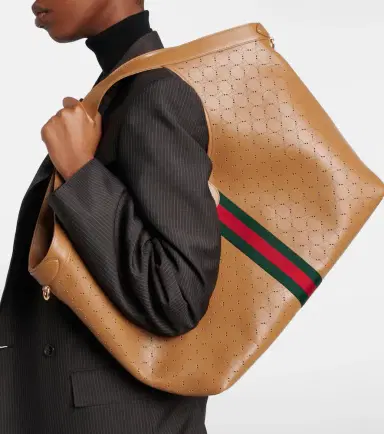 Gucci Giglio Large leather tote bag | Thumbnail 7