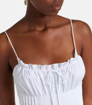 Staud Margi cotton poplin maxi dress | Thumbnail 2 Staud Margi cotton poplin maxi dress | Thumbnail 2