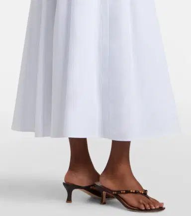 Staud Margi cotton poplin maxi dress | Thumbnail 3 Staud Margi cotton poplin maxi dress | Thumbnail 3