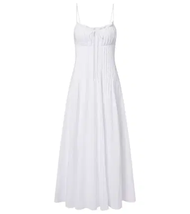 Staud Margi cotton poplin maxi dress | Thumbnail 1 Staud Margi cotton poplin maxi dress | Thumbnail 1