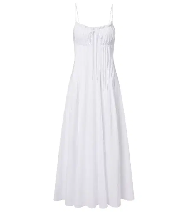 Staud Margi cotton poplin maxi dress