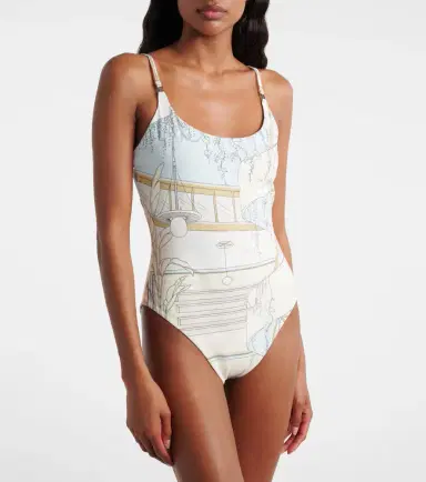 Tory Burch Printed swimsuit | Thumbnail 2