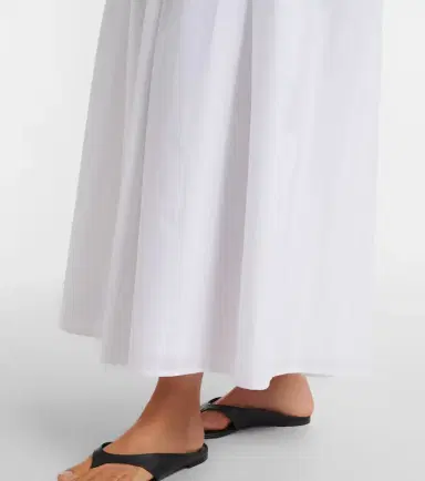 Loulou de Saison Ama cotton poplin maxi dress | Thumbnail 6 Loulou de Saison Ama cotton poplin maxi dress | Thumbnail 6