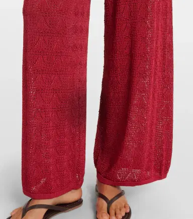 Loulou de Saison Egeo knitted wide-leg pants | Thumbnail 3