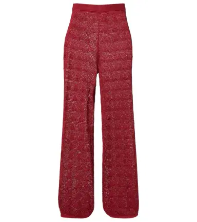 Loulou de Saison Egeo knitted wide-leg pants | Thumbnail 1