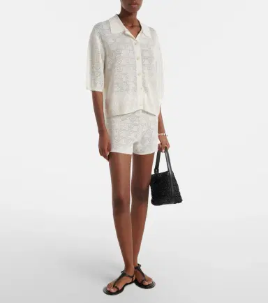 Loulou de Saison Cortes knitted shorts | Thumbnail 3