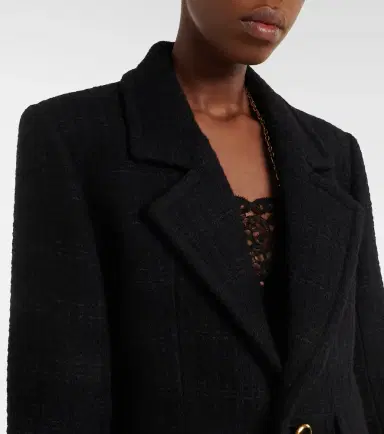 Saint Laurent Wool-blend tweed jacket | Thumbnail 5 Saint Laurent Wool-blend tweed jacket | Thumbnail 5
