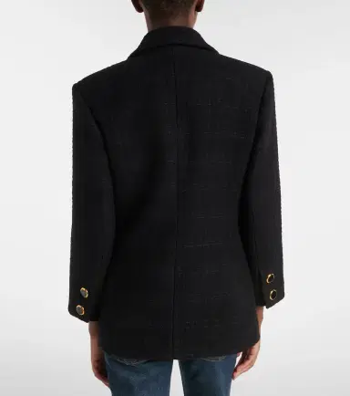 Saint Laurent Wool-blend tweed jacket | Thumbnail 7 Saint Laurent Wool-blend tweed jacket | Thumbnail 7