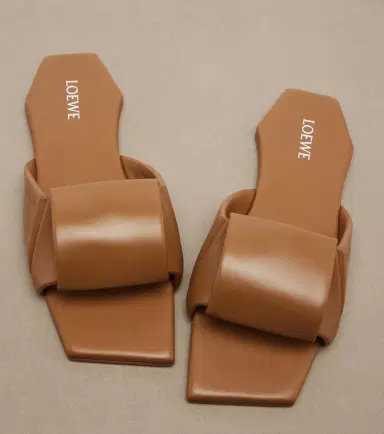 Loewe Origami leather slides | Thumbnail 2