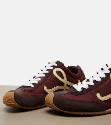 Loewe Ballet Runner 2.0 suede-trimmed sneakers | Thumbnail 3 Loewe Ballet Runner 2.0 suede-trimmed sneakers | Thumbnail 3
