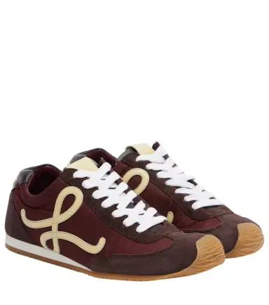 Loewe Ballet Runner 2.0 suede-trimmed sneakers | Thumbnail 1 Loewe Ballet Runner 2.0 suede-trimmed sneakers | Thumbnail 1