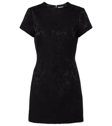 Saint Laurent Devoré floral cotton-blend minidress | Thumbnail 1