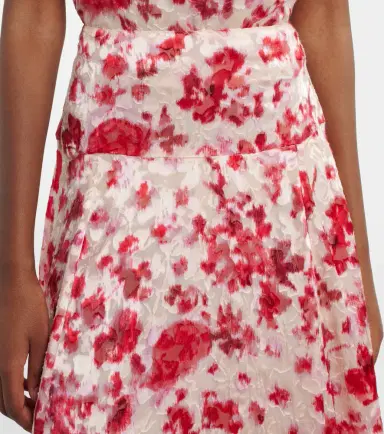 Isabel Marant Hilza floral jacquard maxi skirt | Thumbnail 3