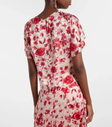 Isabel Marant Hervane floral jacquard top | Thumbnail 5 Isabel Marant Hervane floral jacquard top | Thumbnail 5