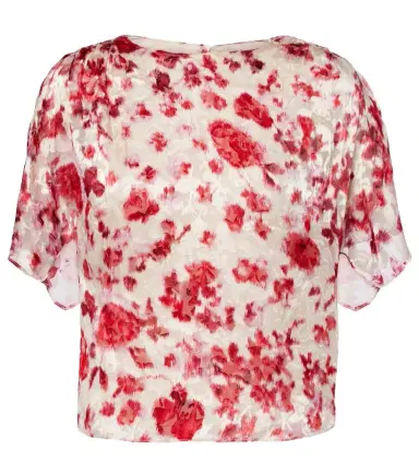 Isabel Marant Hervane floral jacquard top | Thumbnail 1 Isabel Marant Hervane floral jacquard top | Thumbnail 1