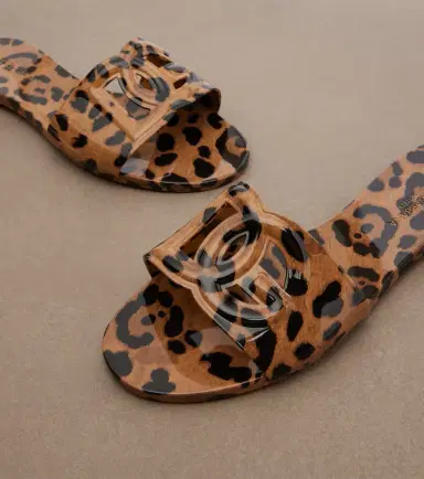 Dolce & Gabbana DG leopard-print slides | Thumbnail 2