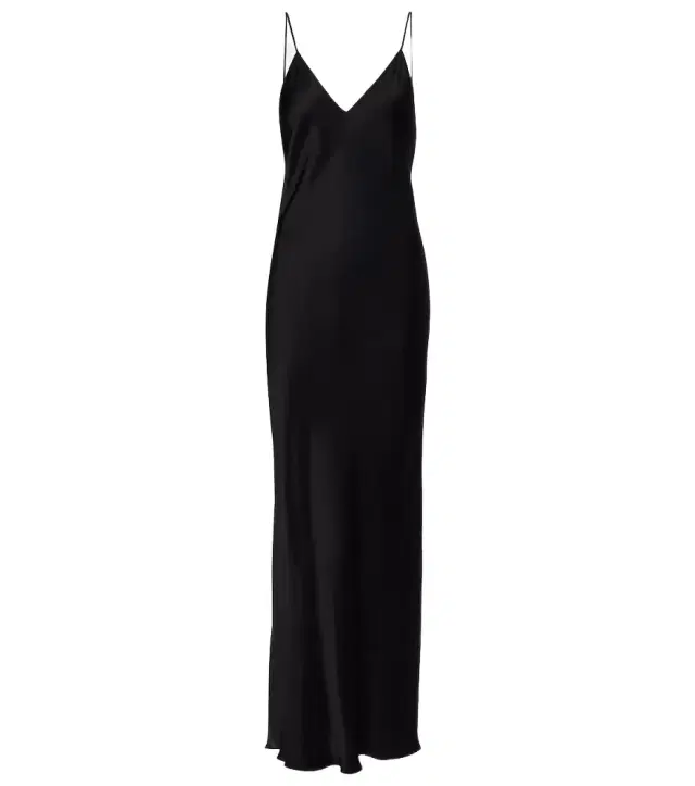 Isabel Marant Nevana satin maxi dress