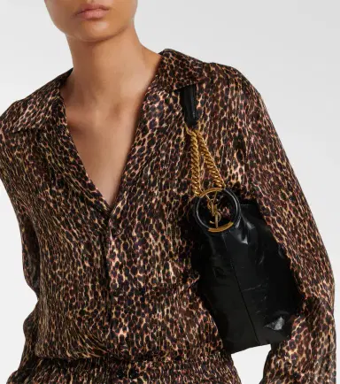 Saint Laurent Hortense Small leather shoulder bag | Thumbnail 6