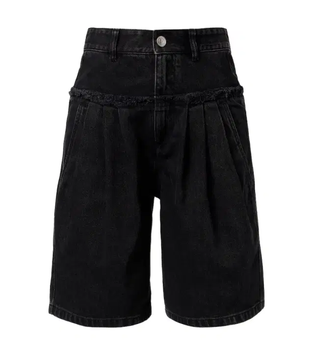 Iselle denim Bermuda shorts