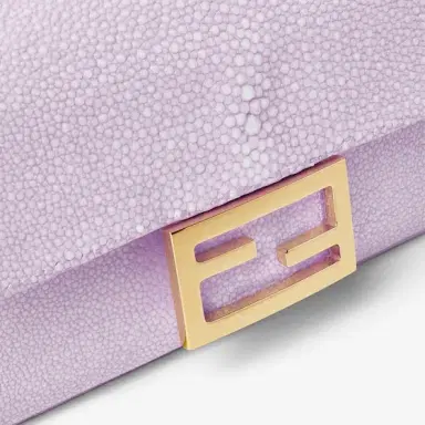 Fendi Iconic mini Baguette® bag made of luxury, hand-polished | Thumbnail 5