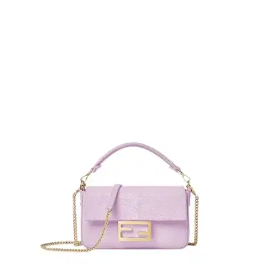 Fendi Iconic mini Baguette® bag made of luxury, hand-polished | Thumbnail 1