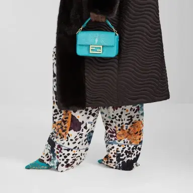 Fendi Iconic mini Baguette® bag made of luxury, hand-polished | Thumbnail 2