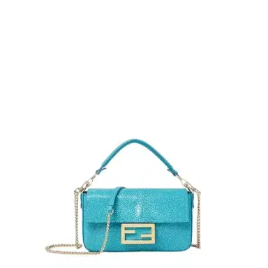 Fendi Iconic mini Baguette® bag made of luxury, hand-polished | Thumbnail 1