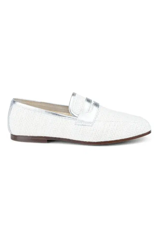 SOPHIQUE Essenziale Loafer - White Silver
