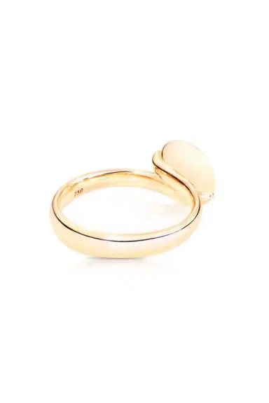 TAMARA COMOLLI Pink Tourmaline Small Bouton Ring | Thumbnail 6