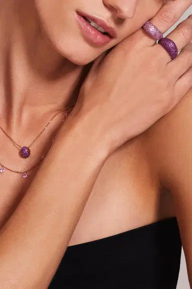 GRAZIELA Rhodolite Bahia Ring | Thumbnail 2