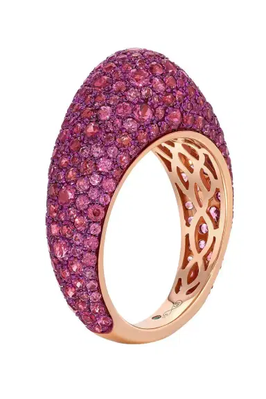 GRAZIELA Rhodolite Bahia Ring | Thumbnail 4