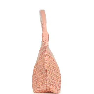 goyard Goyard Goyardine Powder Pink Boheme Hobo Bag Palladium Hardware | Thumbnail 3 goyard Goyard Goyardine Powder Pink Boheme Hobo Bag Palladium Hardware | Thumbnail 3