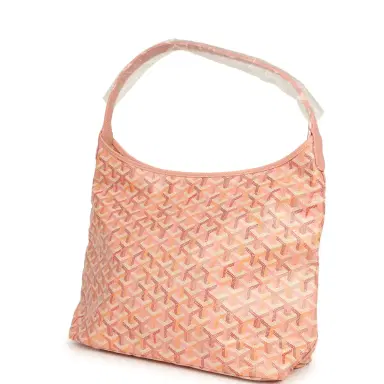 goyard Goyard Goyardine Powder Pink Boheme Hobo Bag Palladium Hardware | Thumbnail 5 goyard Goyard Goyardine Powder Pink Boheme Hobo Bag Palladium Hardware | Thumbnail 5