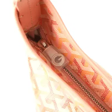 goyard Goyard Goyardine Powder Pink Boheme Hobo Bag Palladium Hardware | Thumbnail 7 goyard Goyard Goyardine Powder Pink Boheme Hobo Bag Palladium Hardware | Thumbnail 7