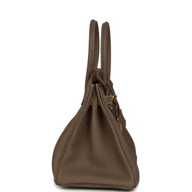 HERMÈS Hermes Birkin 30 Etoupe Togo Gold Hardware | Thumbnail 3