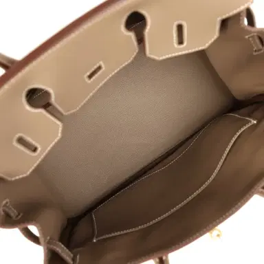 HERMÈS Hermes Birkin 30 Etoupe Togo Gold Hardware | Thumbnail 8