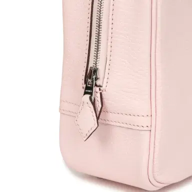 HERMÈS Hermes Mini Plume 21 Bag Rose Darling Chevre Palladium Hardware | Thumbnail 5