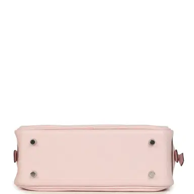 HERMÈS Hermes Mini Plume 21 Bag Rose Darling Chevre Palladium Hardware | Thumbnail 7